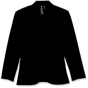 Norma Kamali Women's Single Breasted Jacket Blazer Black small NWT